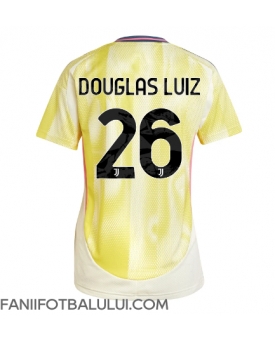 Juventus Douglas Luiz #26 Tricou Fotbal Replică 2024-25 Femei Deplasare